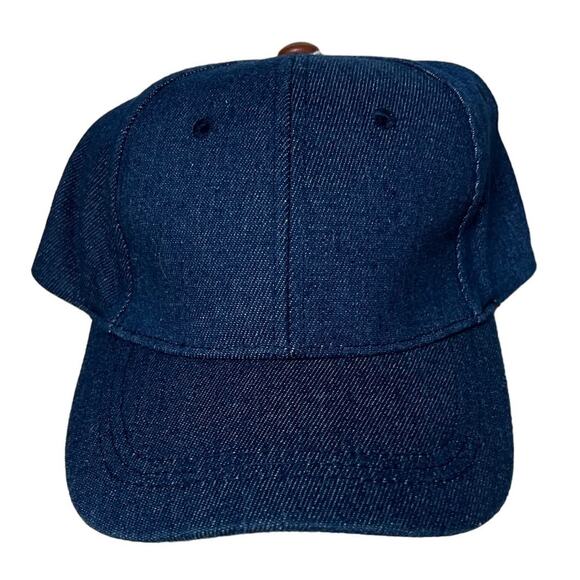 Universal Thread Women's Dark Blue Cotton No-Logo Baseball Hat - NWT - Picture 1 of 7